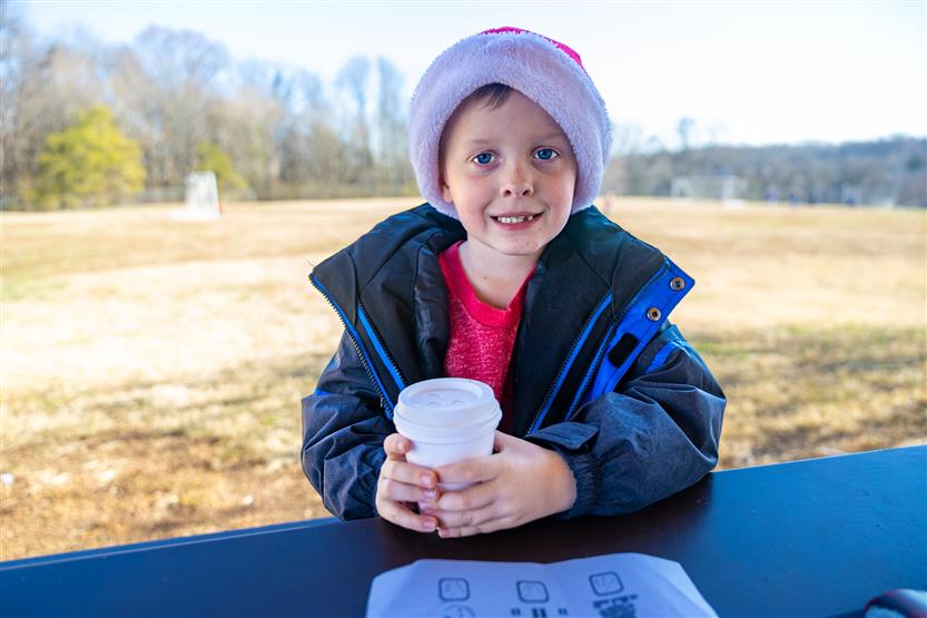 Students enjoy Candy Cane Lane